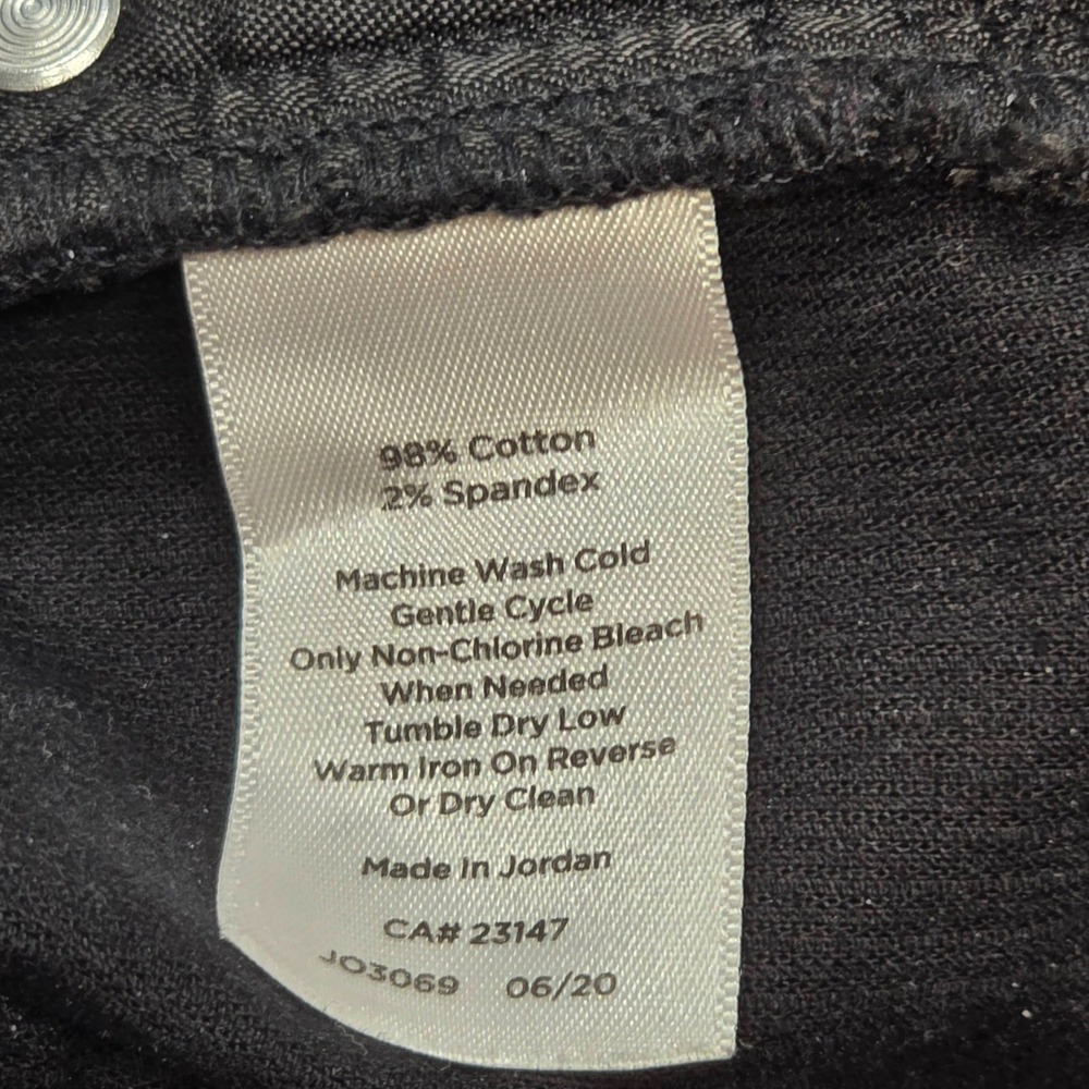 Talbots‎ Straight Leg Corduroy Pants High Waist Black 12P Classic - Picture 4 of 7